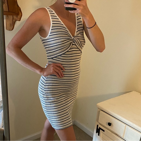 Abercrombie & Fitch Reversible Knit Mini Dress - Picture 1 of 12